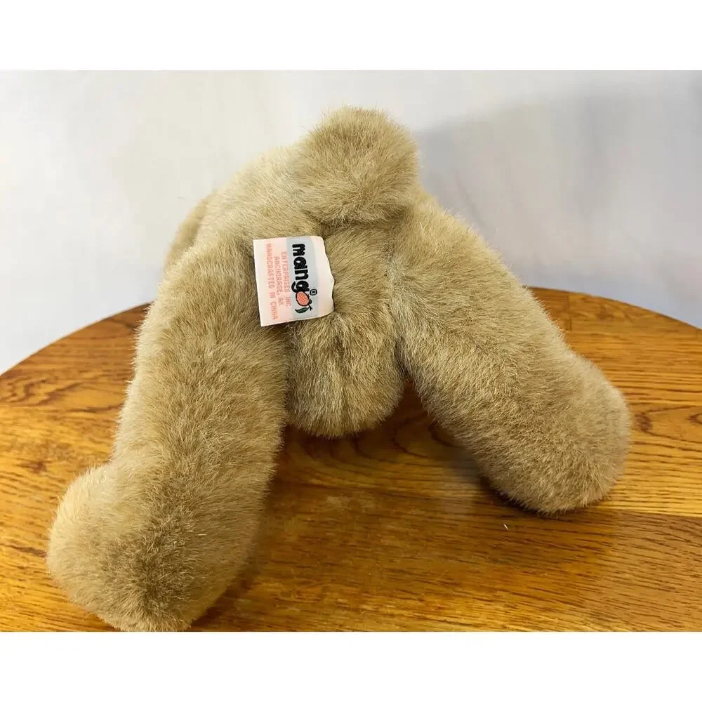 Peek A Boo Pals Teddy Bear Plush Magnetic Hands Jointed Tan 14